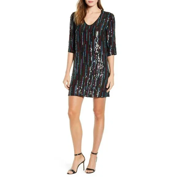 velvet by graham and spencer sequin dress Animal Print Velvet By Graham And Spencer Sequin Dress VELVET BY GRAHAM  SPENCER LEOPARD SEQUIN DRESS